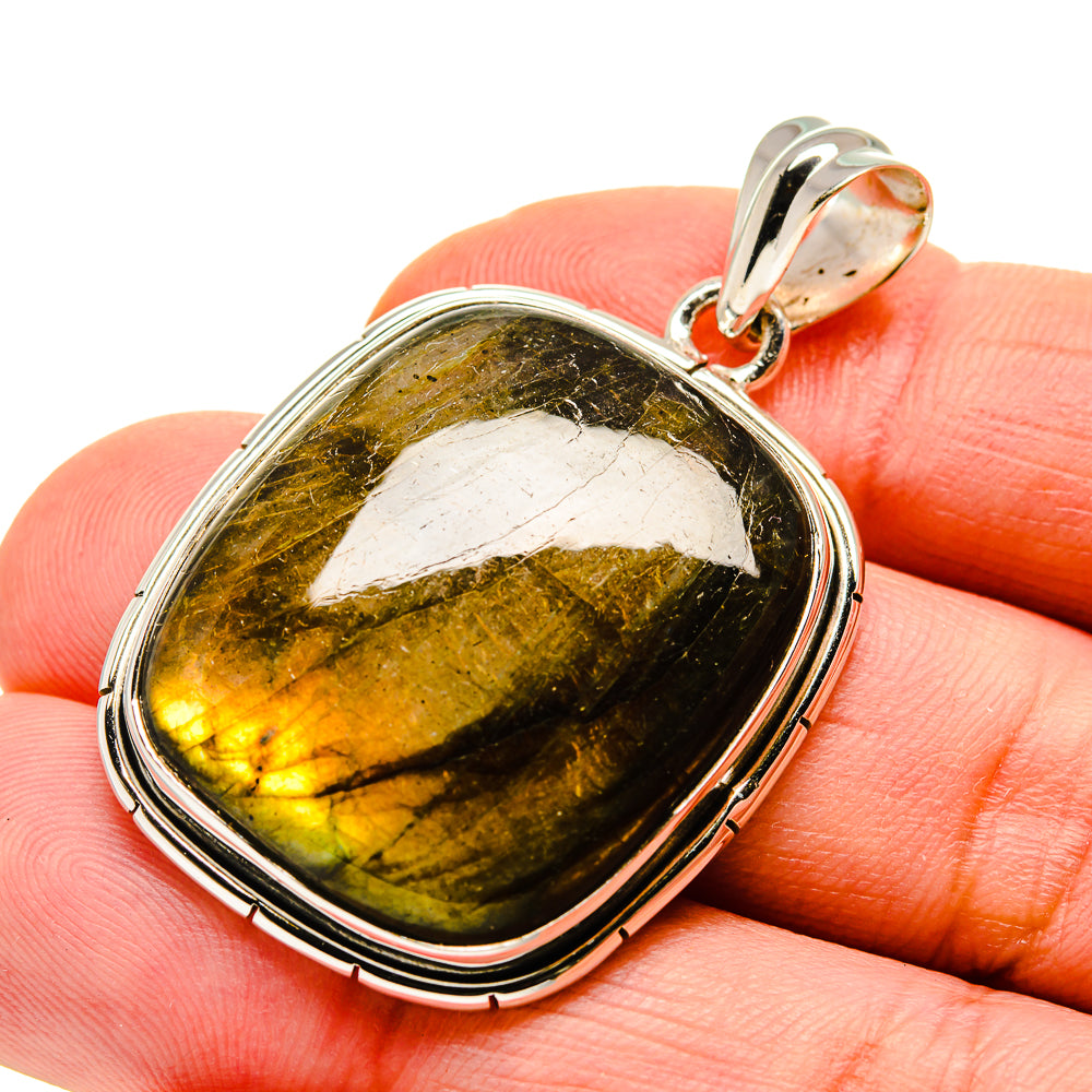 Labradorite Pendants handcrafted by Ana Silver Co - PD750427