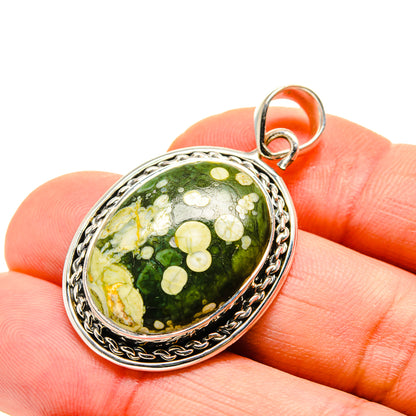 Ocean Jasper Pendants handcrafted by Ana Silver Co - PD750433
