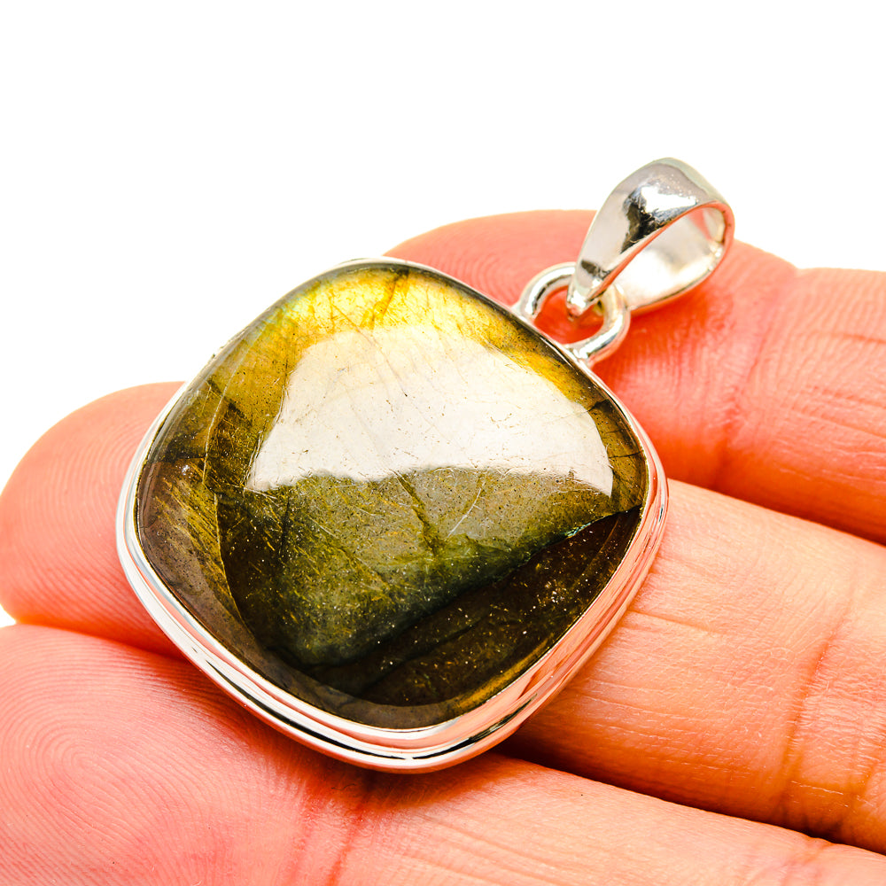 Labradorite Pendants handcrafted by Ana Silver Co - PD750486