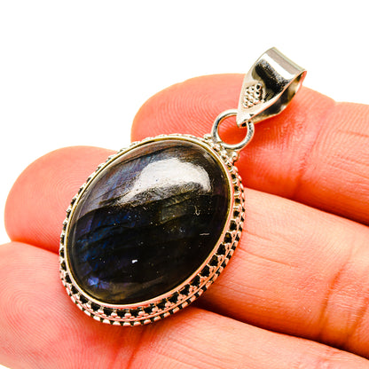 Labradorite Pendants handcrafted by Ana Silver Co - PD750515