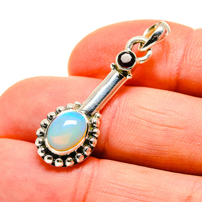 Ethiopian Opal Pendants handcrafted by Ana Silver Co - PD750533