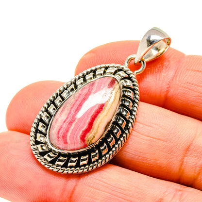 Rhodochrosite Pendants handcrafted by Ana Silver Co - PD750535