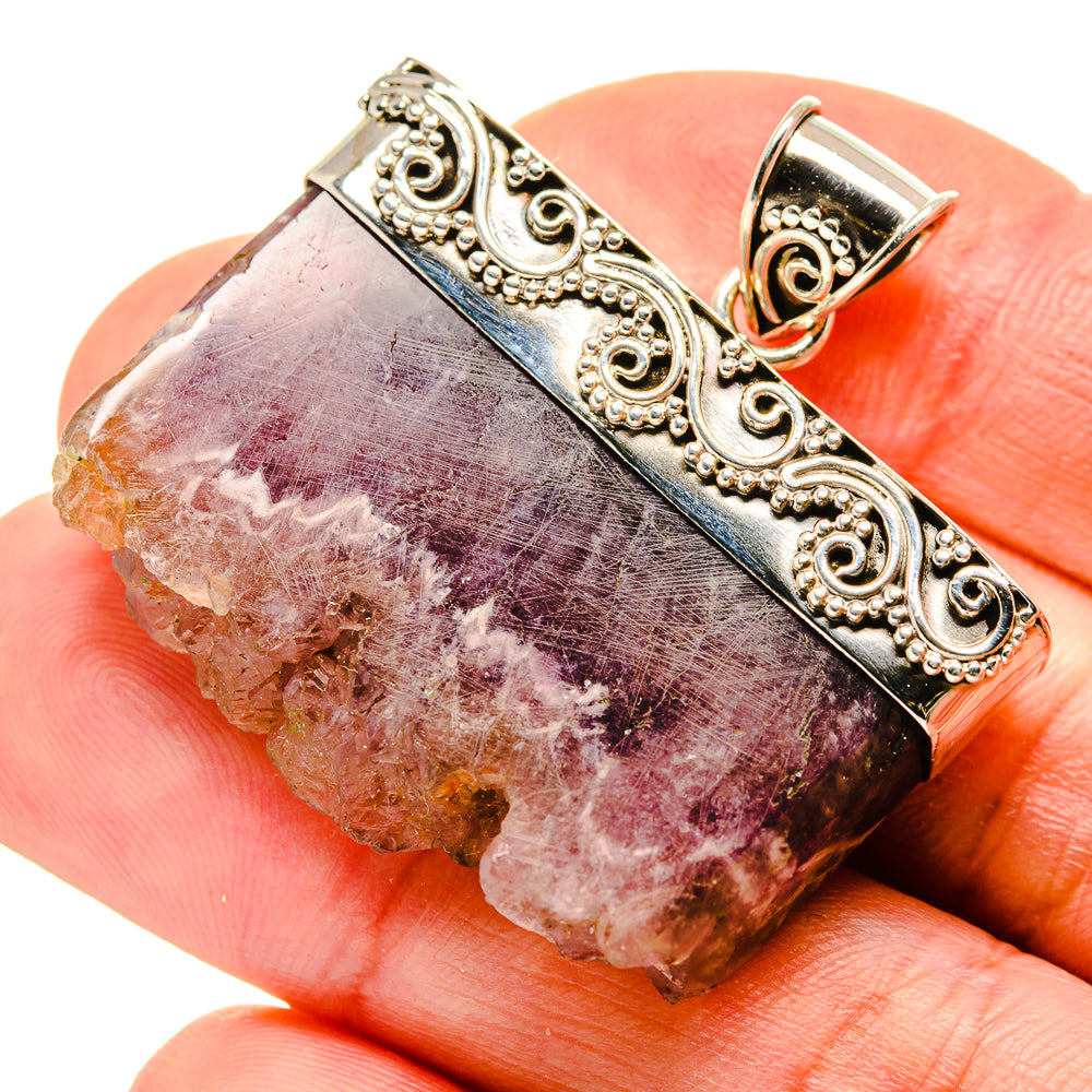 Amethyst Stalactite Pendants handcrafted by Ana Silver Co - PD750577