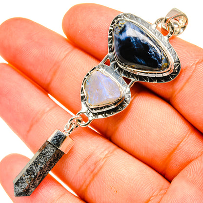 Pietersite Pendants handcrafted by Ana Silver Co - PD7506