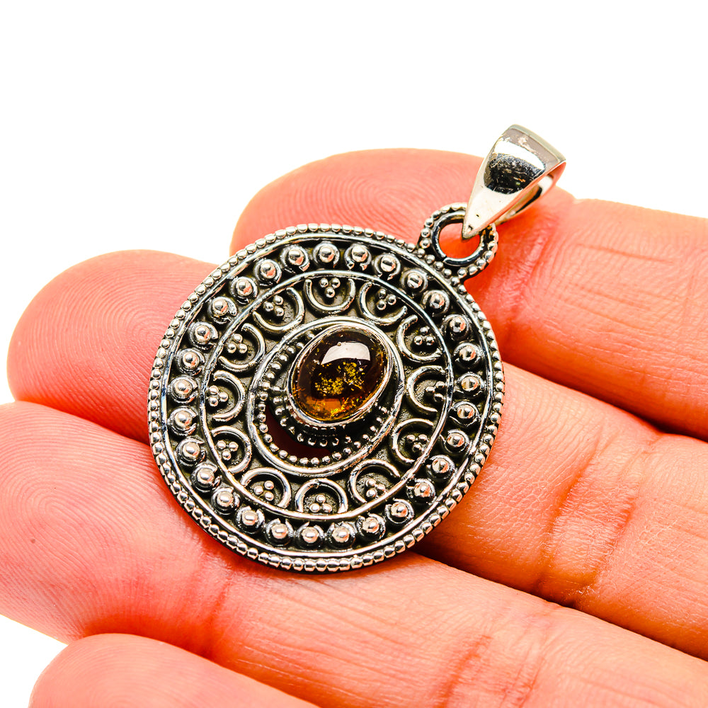 Citrine Pendants handcrafted by Ana Silver Co - PD750650