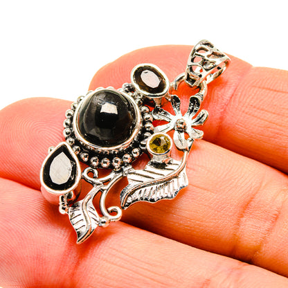 Star Diopside Pendants handcrafted by Ana Silver Co - PD750657