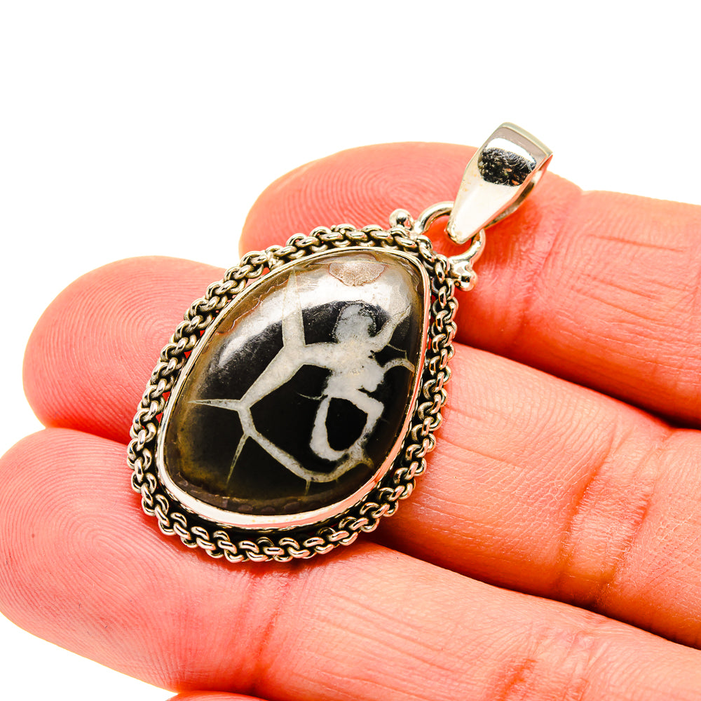 Septarian Geode Pendants handcrafted by Ana Silver Co - PD750670