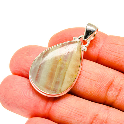 Green Fluorite Pendants handcrafted by Ana Silver Co - PD750672