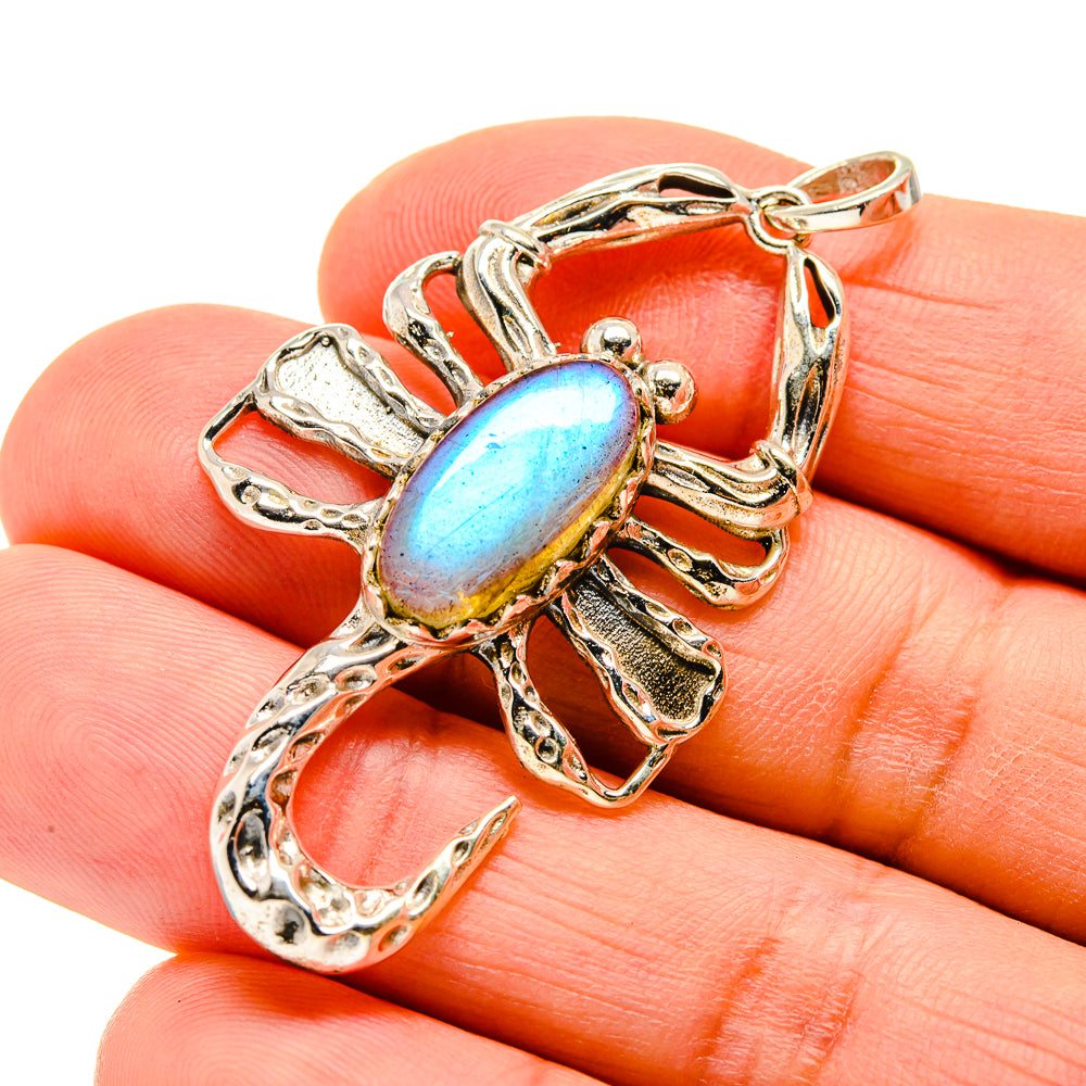 Labradorite Pendants handcrafted by Ana Silver Co - PD750702