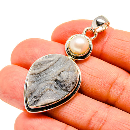 Desert Druzy Pendants handcrafted by Ana Silver Co - PD750736