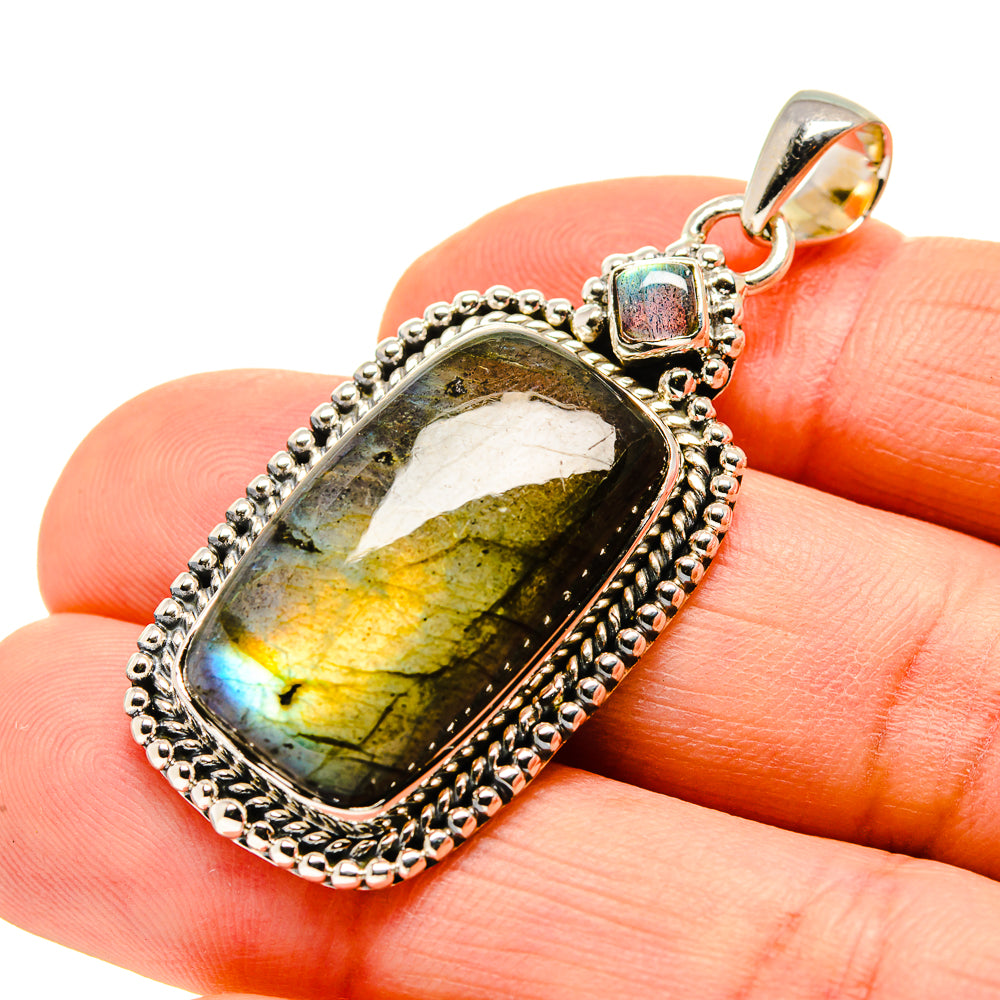 Labradorite Pendants handcrafted by Ana Silver Co - PD750765