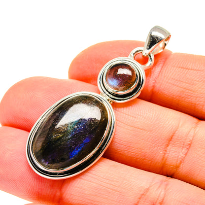 Labradorite Pendants handcrafted by Ana Silver Co - PD750798