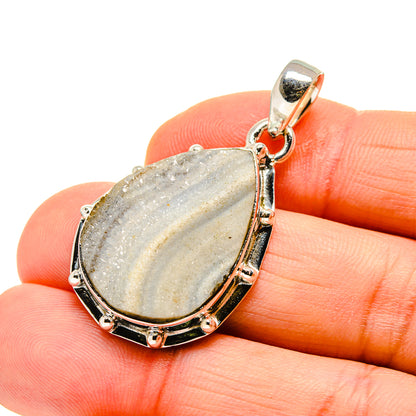 Desert Druzy Pendants handcrafted by Ana Silver Co - PD750856
