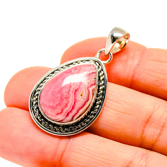 Rhodochrosite Pendants handcrafted by Ana Silver Co - PD750858