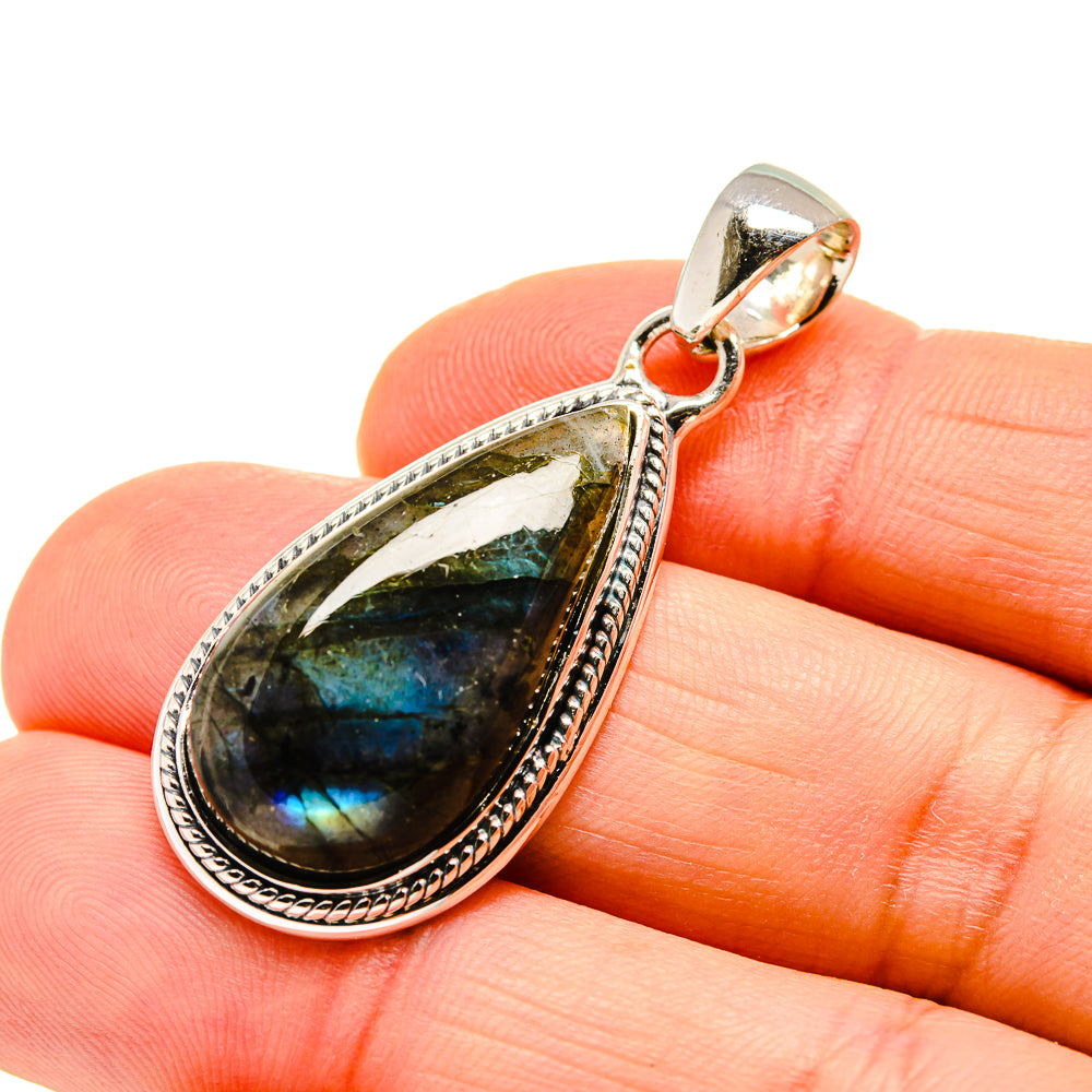 Labradorite Pendants handcrafted by Ana Silver Co - PD750869