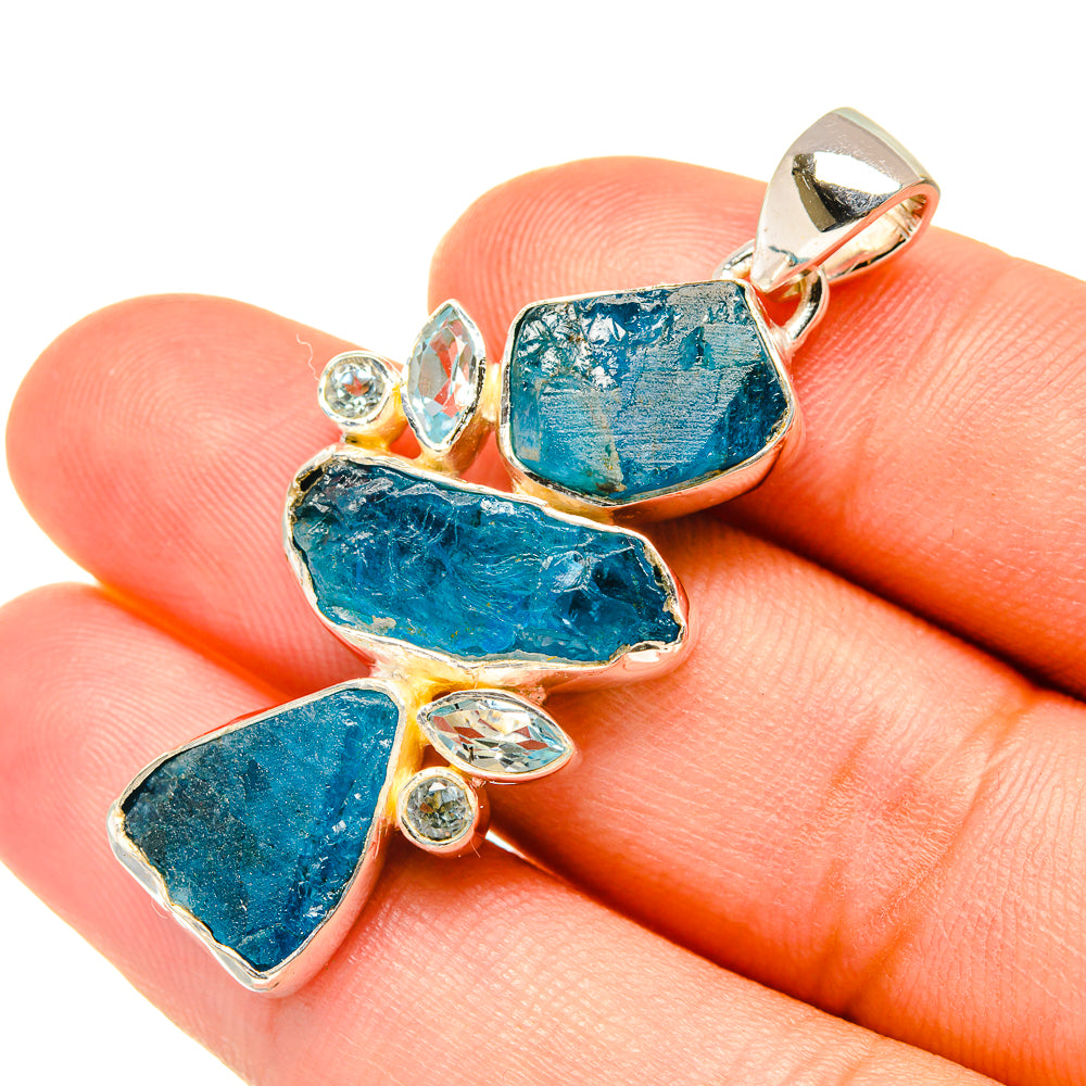 Apatite Pendants handcrafted by Ana Silver Co - PD7509