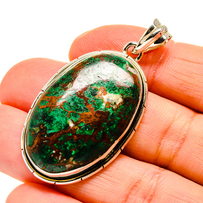 Chrysocolla Pendants handcrafted by Ana Silver Co - PD750912