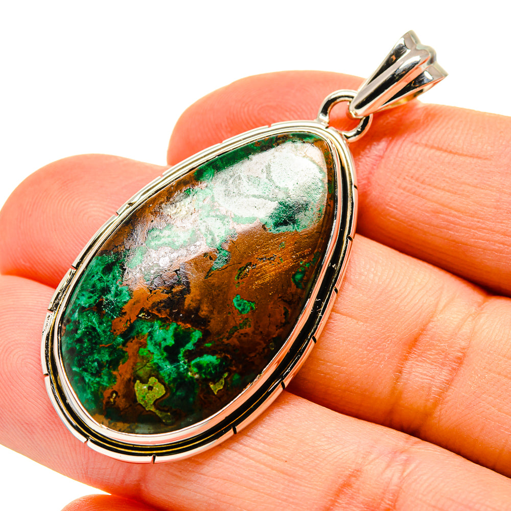 Chrysocolla Pendants handcrafted by Ana Silver Co - PD750928