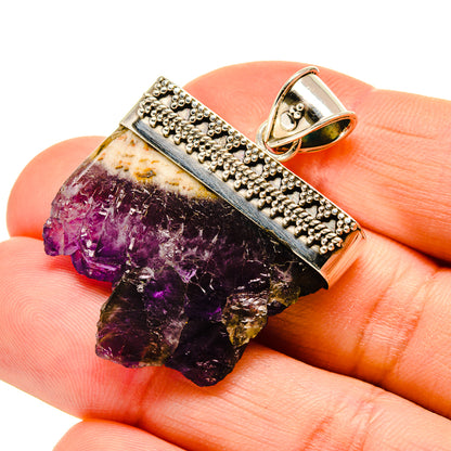 Amethyst Stalactite Pendants handcrafted by Ana Silver Co - PD750934