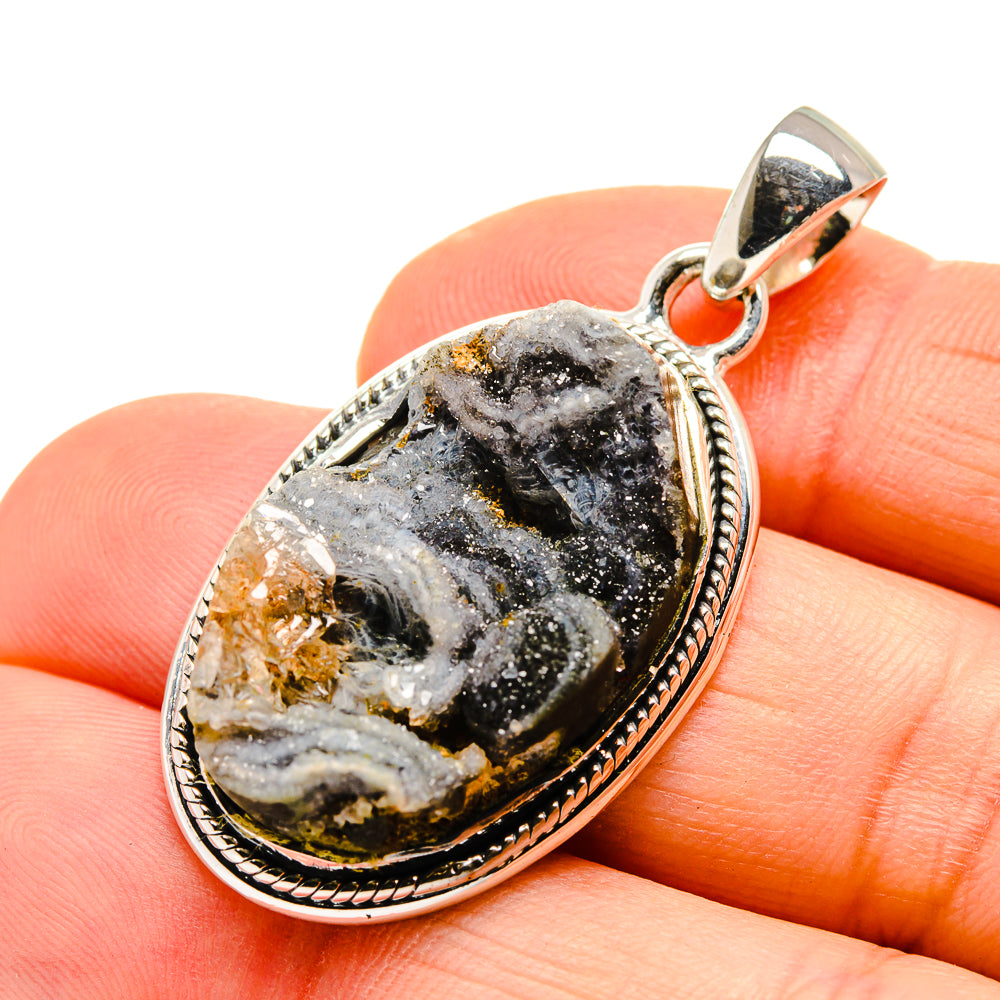 Desert Druzy Pendants handcrafted by Ana Silver Co - PD750977