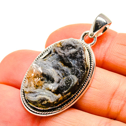 Desert Druzy Pendants handcrafted by Ana Silver Co - PD750977