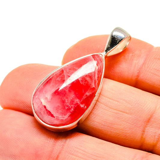 Pink Agate Pendants handcrafted by Ana Silver Co - PD750995