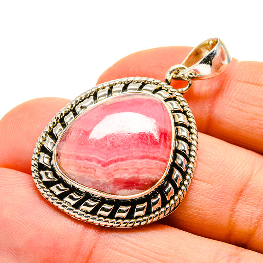Rhodochrosite Pendants handcrafted by Ana Silver Co - PD751018