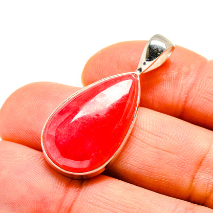 Pink Agate Pendants handcrafted by Ana Silver Co - PD751095