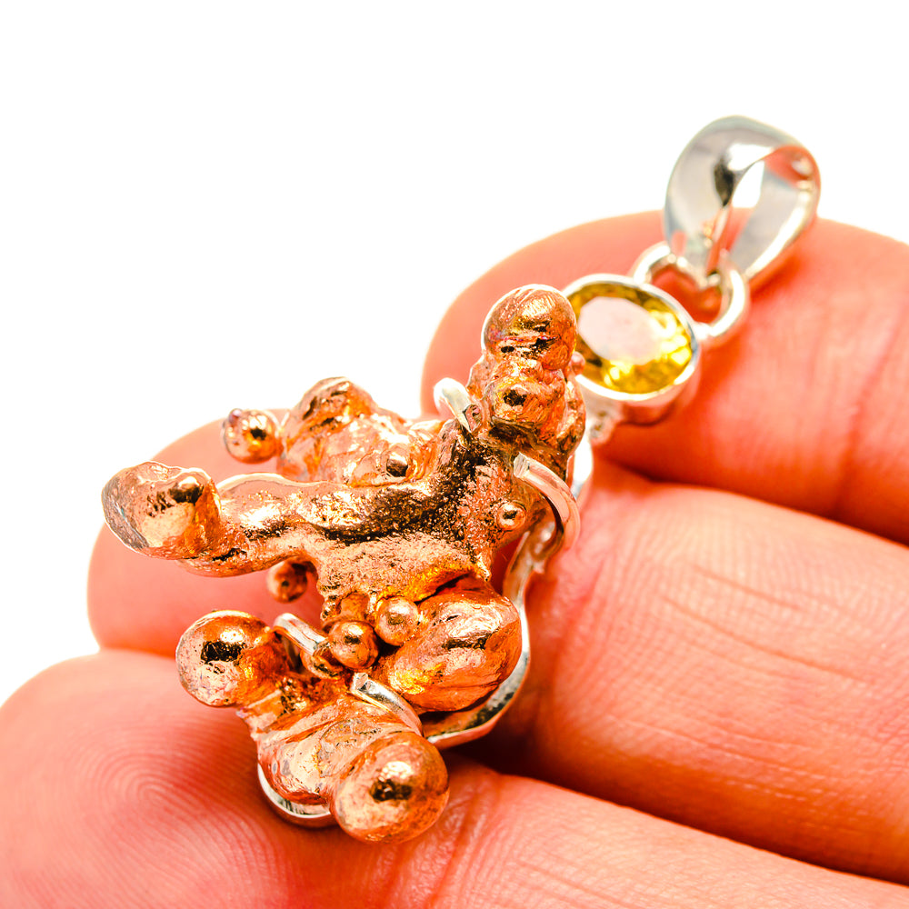 Splash Copper Pendants handcrafted by Ana Silver Co - PD751136