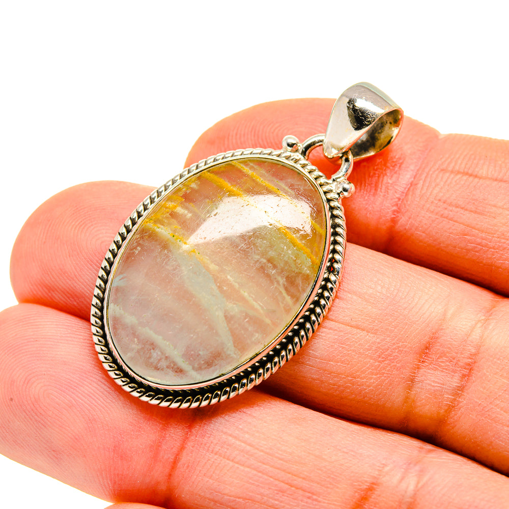 Green Fluorite Pendants handcrafted by Ana Silver Co - PD751193