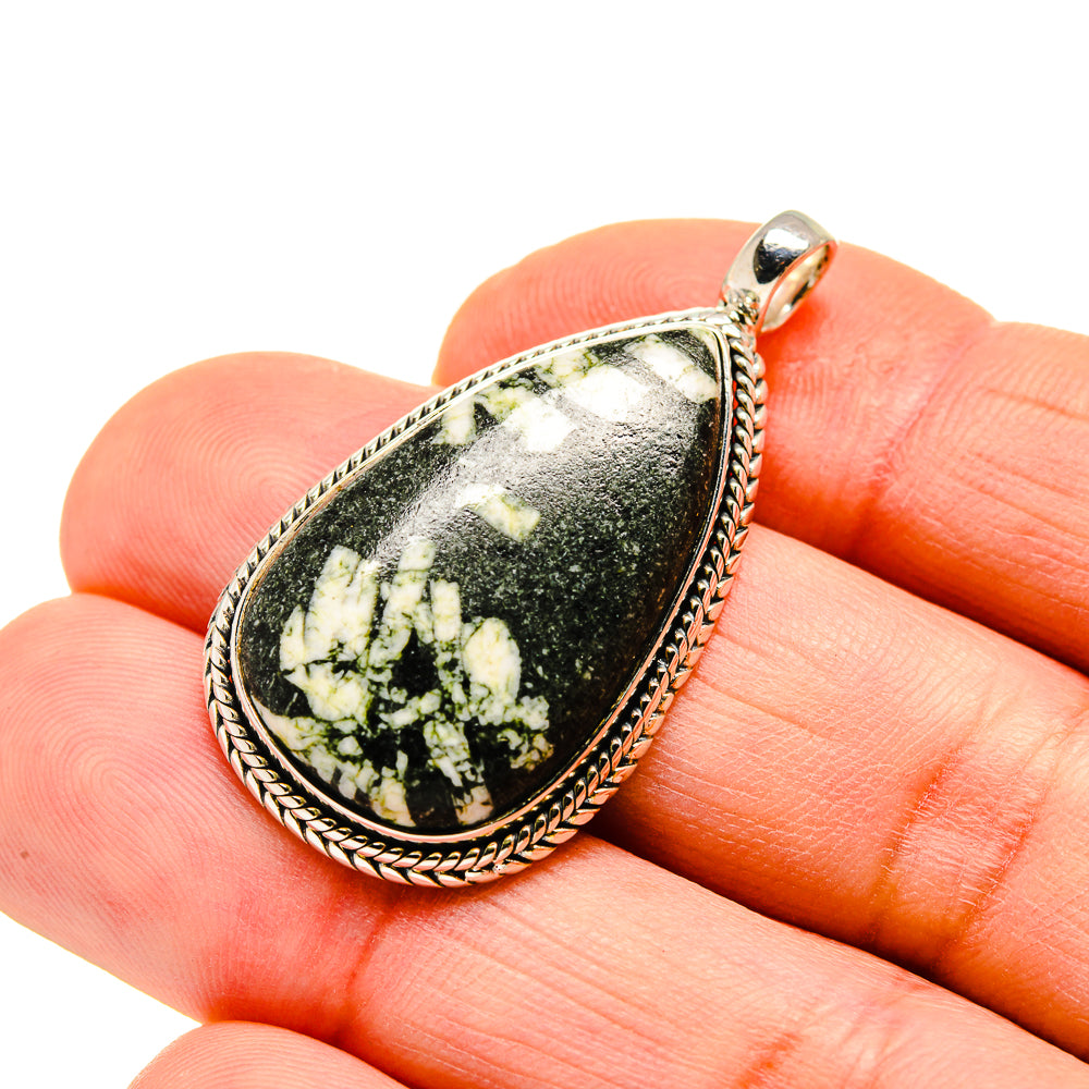 Rainforest Jasper Pendants handcrafted by Ana Silver Co - PD751204