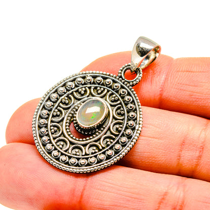 Ethiopian Opal Pendants handcrafted by Ana Silver Co - PD751218