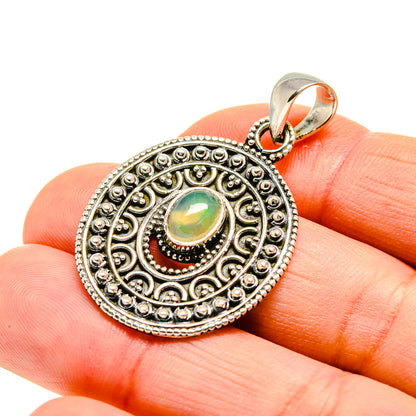 Ethiopian Opal Pendants handcrafted by Ana Silver Co - PD751219