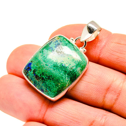 Chrysocolla Pendants handcrafted by Ana Silver Co - PD751246