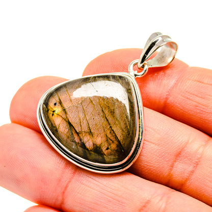 Labradorite Pendants handcrafted by Ana Silver Co - PD751248