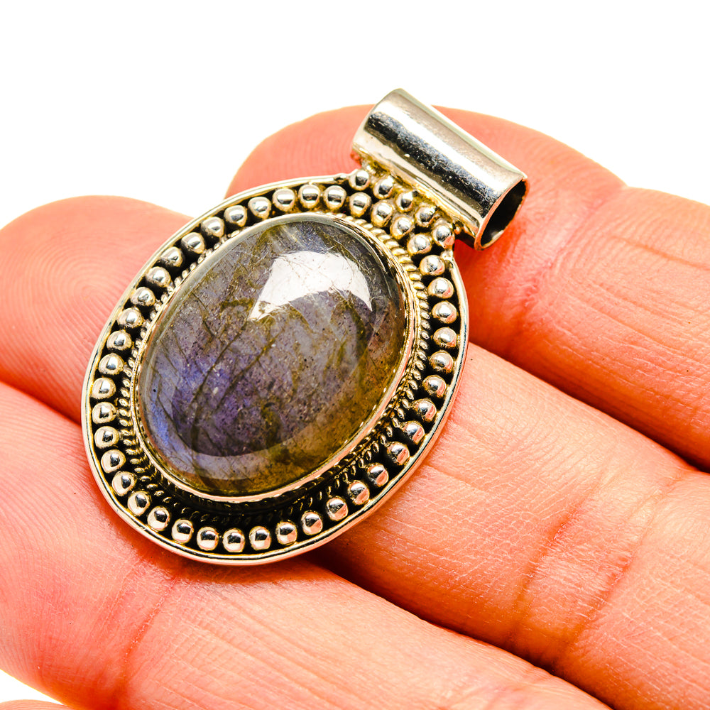 Labradorite Pendants handcrafted by Ana Silver Co - PD751341