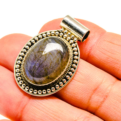 Labradorite Pendants handcrafted by Ana Silver Co - PD751341