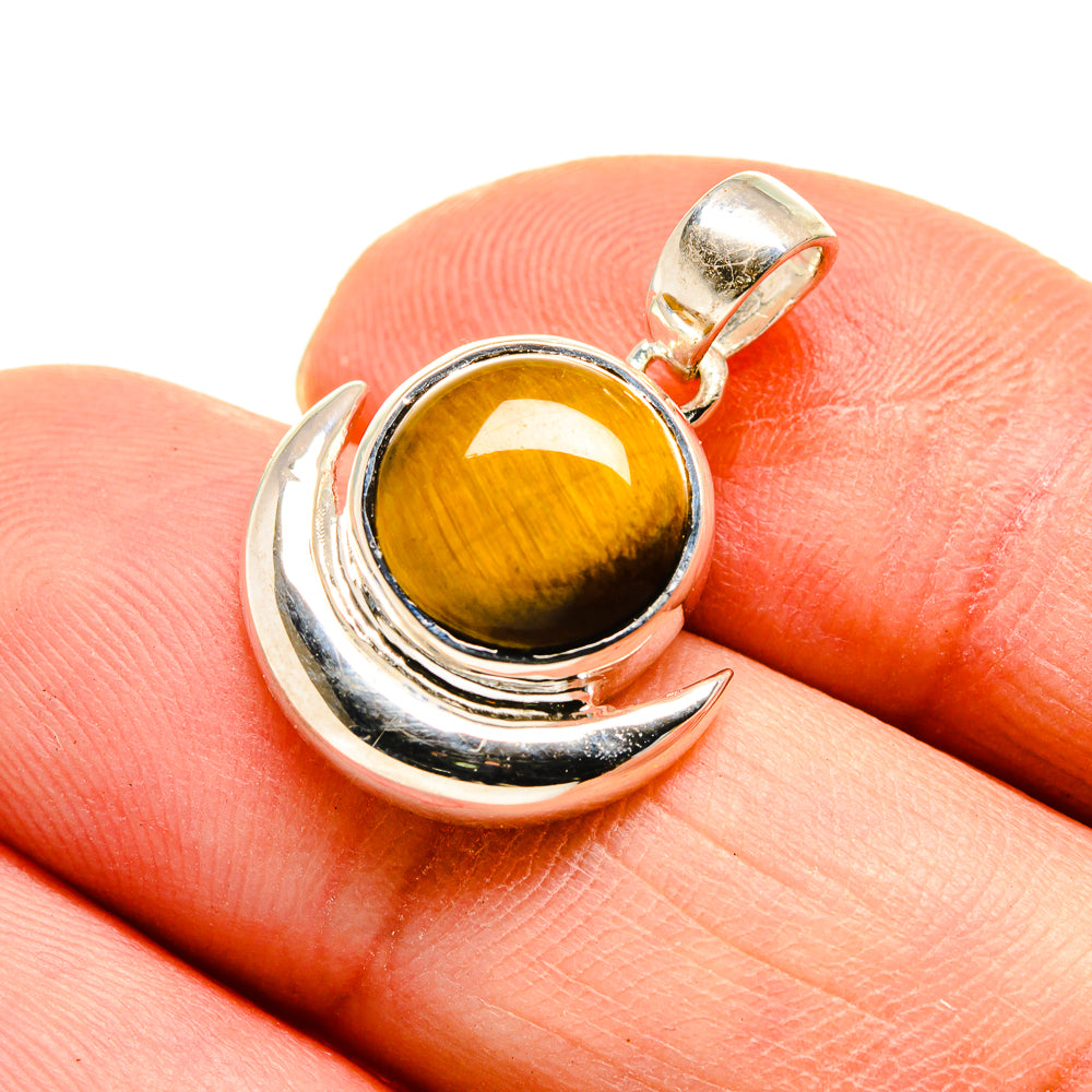 Tiger Eye Pendants handcrafted by Ana Silver Co - PD751354