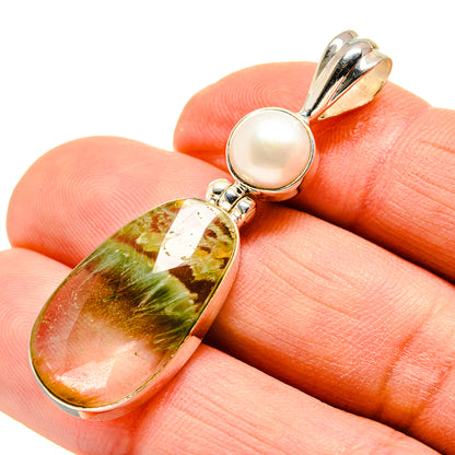 Green Fluorite Pendants handcrafted by Ana Silver Co - PD751395