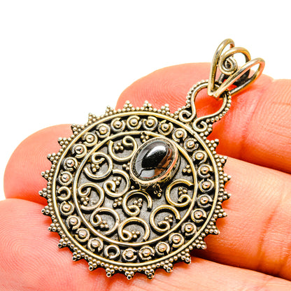 Hematite Pendants handcrafted by Ana Silver Co - PD751477