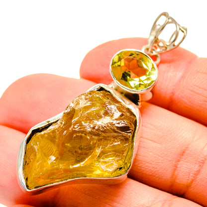 Citrine Pendants handcrafted by Ana Silver Co - PD751508