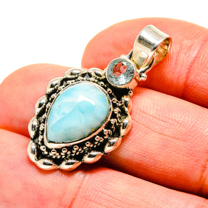 Larimar Pendants handcrafted by Ana Silver Co - PD751600