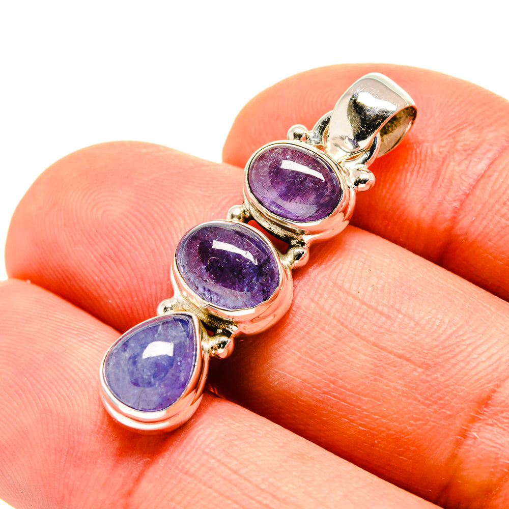Tanzanite Pendants handcrafted by Ana Silver Co - PD751607