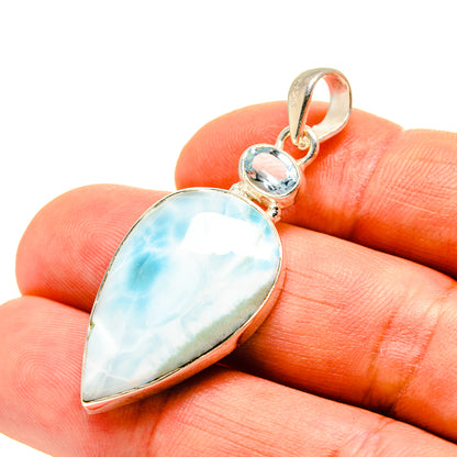 Larimar Pendants handcrafted by Ana Silver Co - PD751616