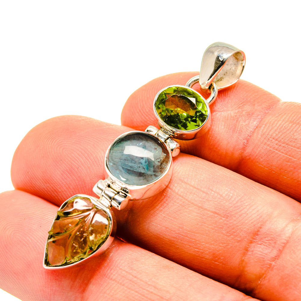 Peridot Pendants handcrafted by Ana Silver Co - PD751713