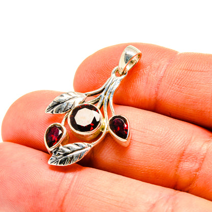 Garnet Pendants handcrafted by Ana Silver Co - PD751724