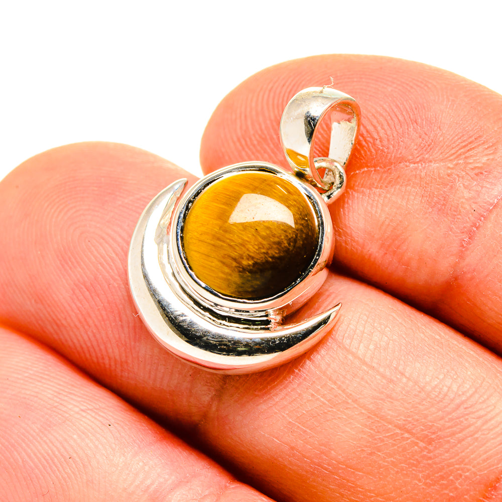 Tiger Eye Pendants handcrafted by Ana Silver Co - PD751730