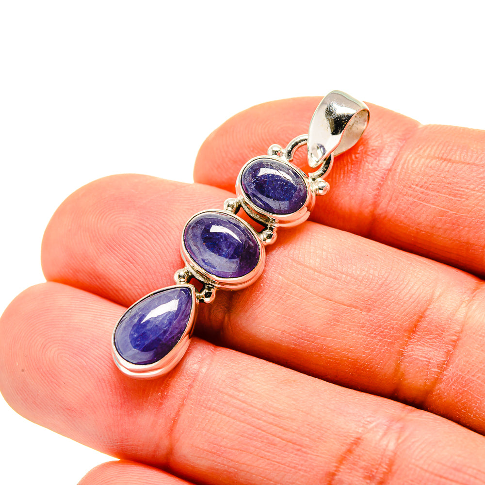 Tanzanite Pendants handcrafted by Ana Silver Co - PD751818