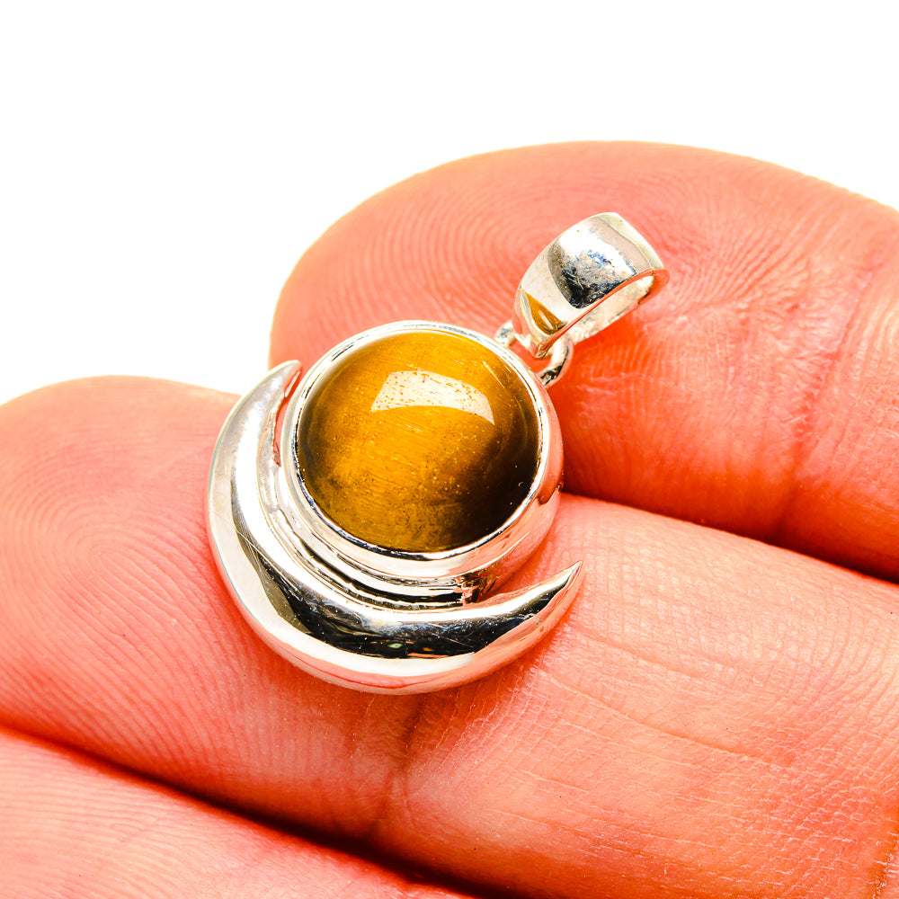 Tiger Eye Pendants handcrafted by Ana Silver Co - PD751837