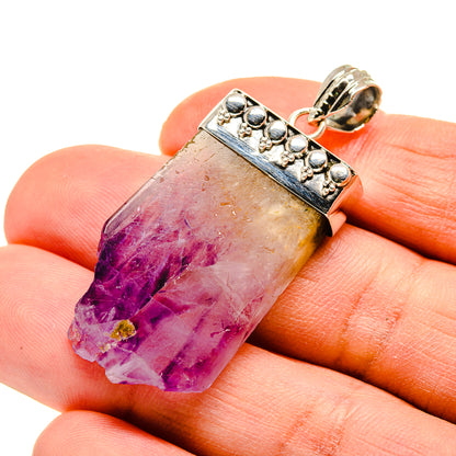 Amethyst Stalactite Pendants handcrafted by Ana Silver Co - PD751912